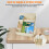 Wooden 4-Tier Greeting Card Display Stand 4