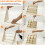 Wooden 4-Tier Greeting Card Display Stand 6