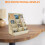 Wooden 4-Tier Greeting Card Display Stand 7