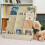 Wooden 4-Tier Greeting Card Display Stand 8