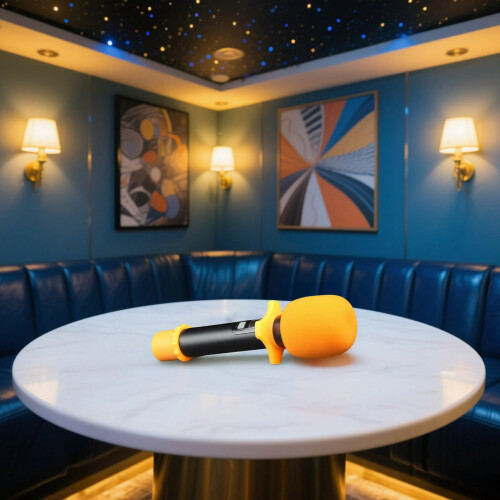 Mic Windscreen Foam Kit with Silicone Ring and Anti-Roll 1