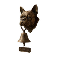 Dog Welcome Doorbell Vintage Cast Iron Chime