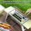 Portable Charcoal Grill Stainless Steel Mini Foldable 4