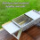 Portable Charcoal Grill Stainless Steel Mini Foldable 7
