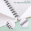 Bleedproof Marker Paper Pad 50 Sheets 7.6x7.6 Inch 120gsm 3