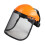 Forestry Mesh Visor Cover Orange 4