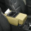 PU Leather Car Armrest Box Mat 5-in-1 1
