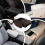 PU Leather Car Armrest Box Mat 5-in-1 6