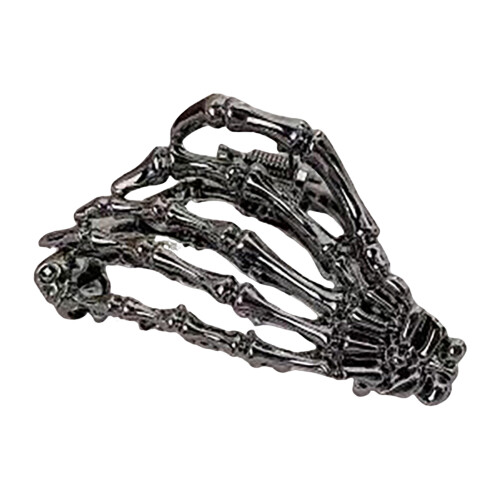 Halloween Hair Clip Black Spider Web Skeleton Hand Bat