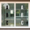 4-inch Vinyl Self-Stick Numbers Black on White 15 Sheets 7