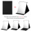 Folding Makeup Mirror Portable Travel Extendable 1