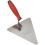 Sealey Sealey T1205 Stainless Steel Triangular Brick Trowel with Rubber Handle 180mm 1