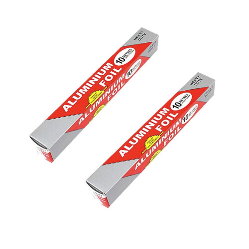 Aluminium Foil Kitchen Baking Wrap 2 Pieces 2