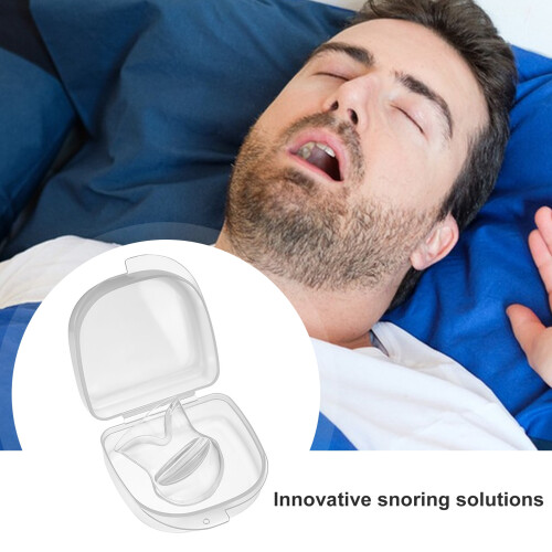 Tongue Retainer Silicone 2 pcs for Improved Sleep and 2