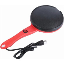 Non-Stick Electric Crepe Pan 8 Inch Portable Griddle with