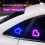 Solar Heart-Shaped LED Ambient Light, IP65 Waterproof, 1 8