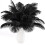 Ostrich Feathers Decoration Pack 20 pcs 8-10 inch natural 1