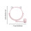 Foldable Wall-Mounted Makeup Mirror HD Adjustable Rotation 2