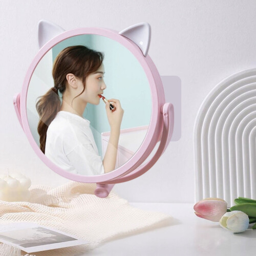 Foldable Wall-Mounted Makeup Mirror HD Adjustable Rotation 2