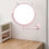 Foldable Wall-Mounted Makeup Mirror HD Adjustable Rotation 4