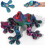 3D Printed Magnetic Frog Decor 8 inch Articulated 1