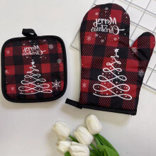 Insulation Kitchen Gloves High Temp Resistant Anti-Scalding