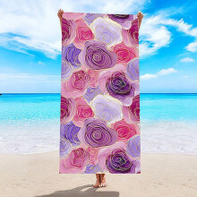 Beach Towel Microfiber Quick-Drying Double-Sided Velvet