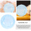 Hamster Running Ball Toy Plastic Sky-Blue 1 Set 6