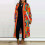 Women's Lightweight Long Sleeve Geometric Patchwork 3