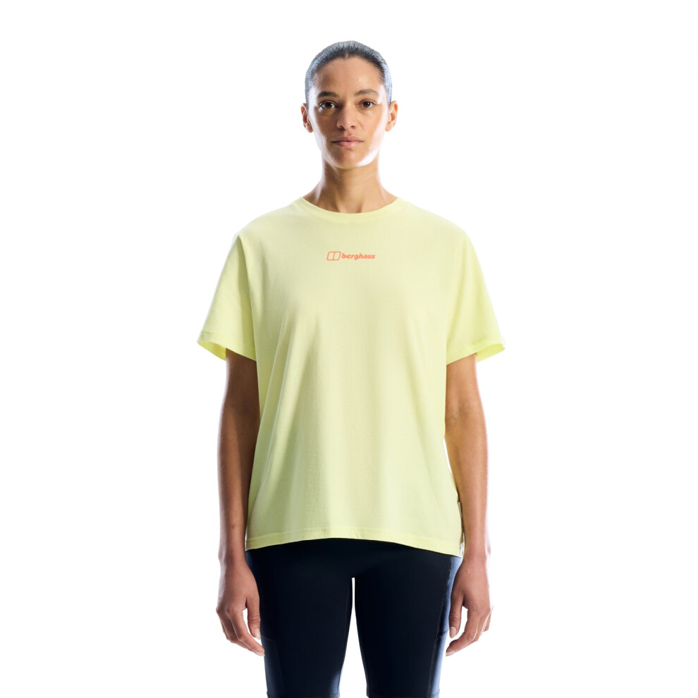 Berghaus (14, Lemon Ice) Womens Nature Essential Short Sleeve T-Shirt