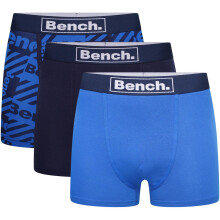 (XXL, Assorted) Bench Mens Kleyna 3 Pack Elasticated Underwear Boxers Boxer Shorts