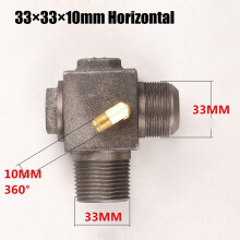 Air Compressor Check Valve 3-Port Cast Iron 1 Pc