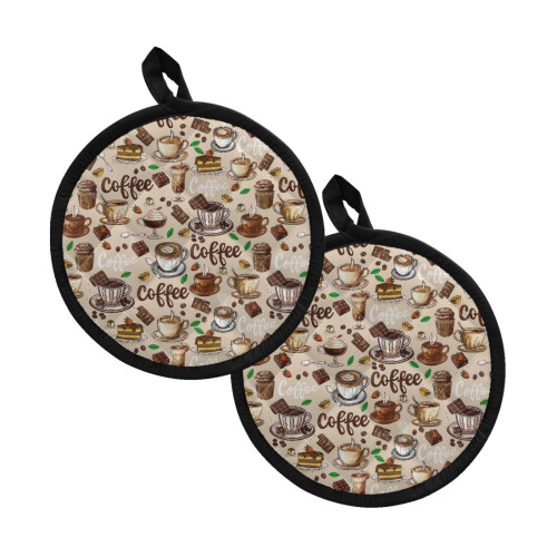 Pot Holders and Oven Mitts Heat Resistant 2 pcs