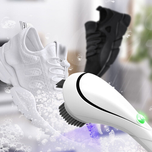 Electric Shoe Cleaner Brush Cordless Handheld Spin Scrubber
