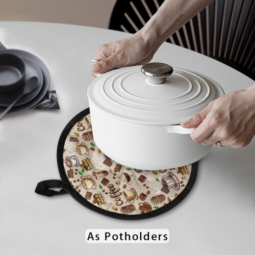 Pot Holders and Oven Mitts Heat Resistant 2 pcs 2