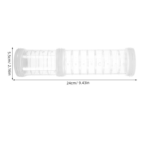 Lightweight Transparent Hamster Tunnel Set 1