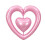 Heart-shaped Balloon Set Home Decor 5 pcs 1