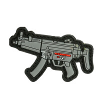 Tactical PVC Morale Patch with Hook Fastener