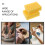 Craft Sponges Rectangle Yellow 1 Pack 4.7 x 3.5 x 1.6 in 7