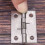 8X 2 Inch Long Stainless Steel Self-Closing Corner Spring Draw Door Hinge 5
