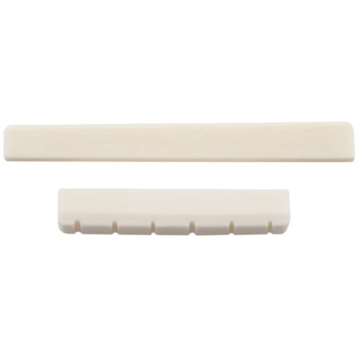 Classical Guitar Bone Saddle and Nut Set