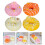 Donut Refrigerator Magnet Home Decoration Orange 8