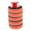 Car Wax Applicator with Handle Orange 5 pcs 4