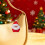 Mini White Christmas Plush Ornament 3 Inch 5