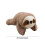 Animal Plush Magnet Soft Fridge Sticker Khaki 3