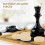 Wood Checkers Game Set for Indoor Play 48 Pieces 6