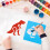 Fall Painting Template Stencils Reusable Zoo Theme for Kids 4
