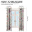 Floral Flower Curtains Eco-Friendly 2 Panel Set 2