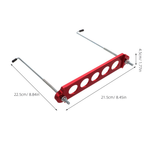 Car Battery Holder Mount Bracket Automotive Red 2