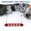 Car Battery Holder Mount Bracket Automotive Red 5